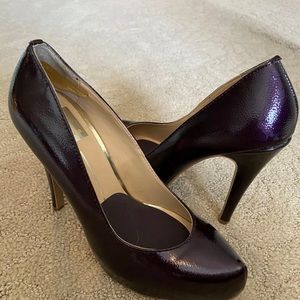 Ladies Purple Dolce Vita Platform Heels size 6